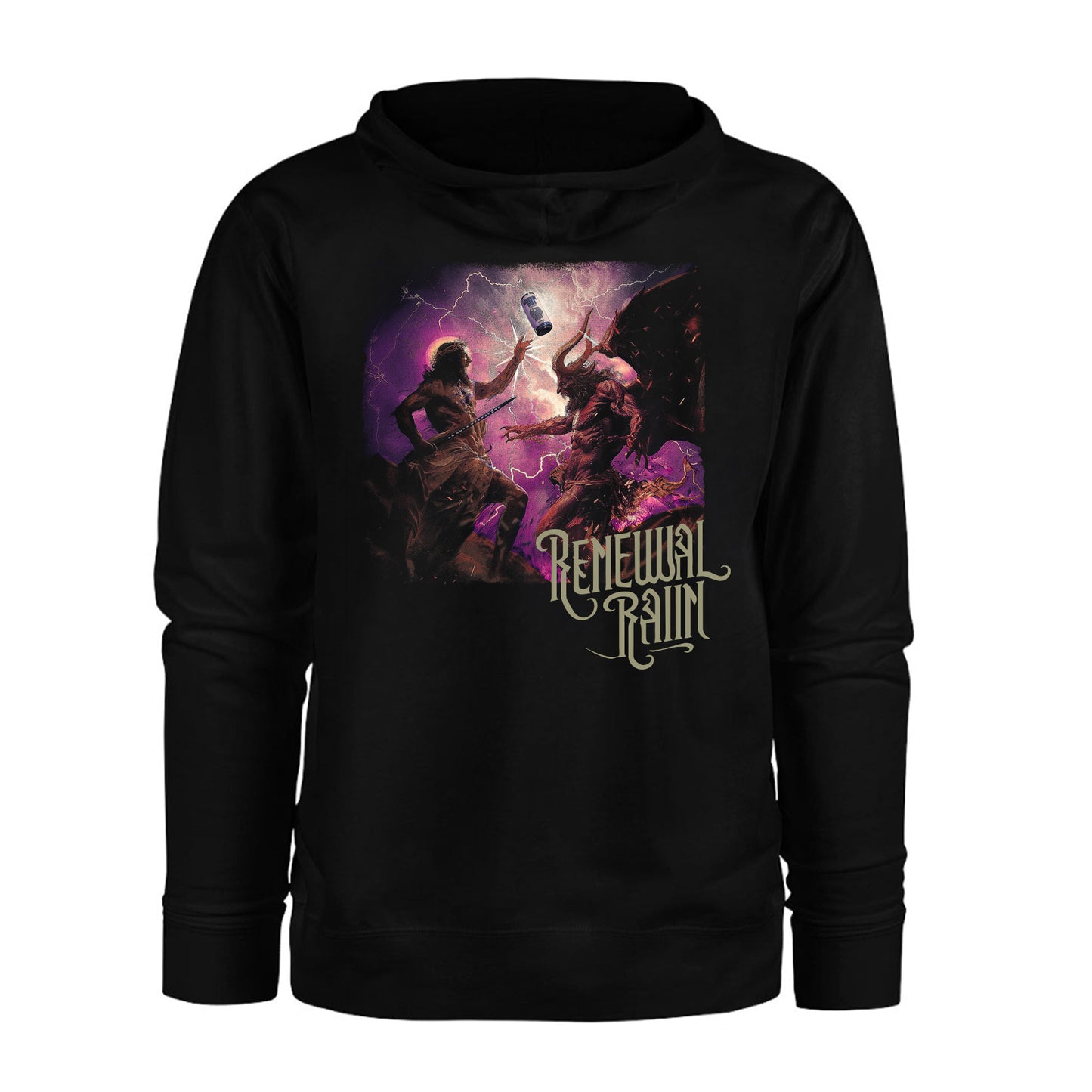 Jesus vs. Satan Graphic Hoodie