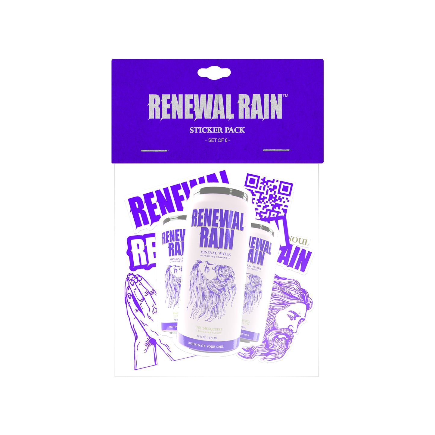 Renewal Rain Sticker Pack