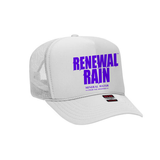 Renewal Rain Trucker Hat (White)